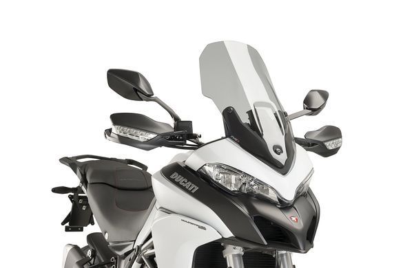 Вітрове скло Touring Puig для DUCATI MULTISTRADA 1200 S 2015-2017 димчастого кольору 7623H