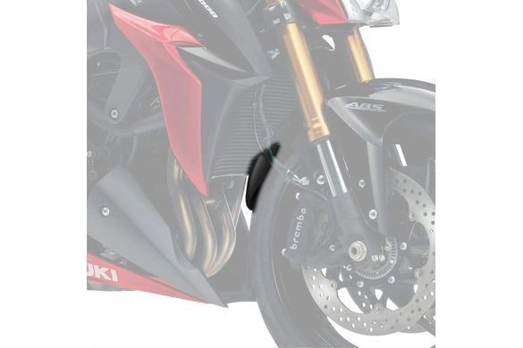 Расширение переднего крыла Puig для SUZUKI GSX-S1000GT 2022-2026 черного цвета 21315N