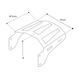 Багажна стійка Solo Seat підходить для Harley Davidson Electra Glide Standard 97-05 хром Craftride