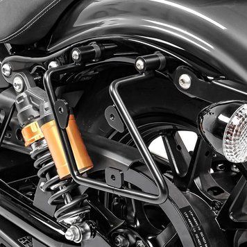 Тримач сідельної сумки фіксований лівий Yamaha XV 950 - чорний