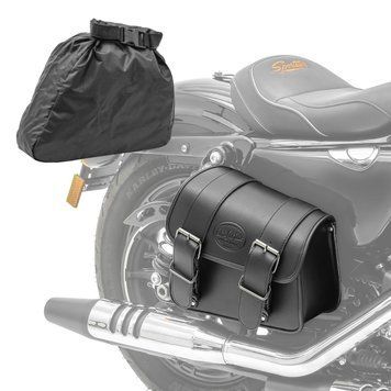 Седельная сумка для мотоцикла правая Craftride Montana 8Ltr для чоппера черная
