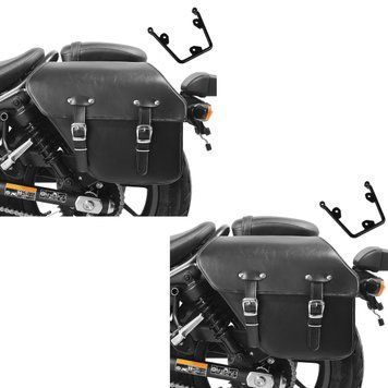 2x кофра з тримачем для Honda Rebel 500 CMX 17-25 Fargo 13л ліва бічна сумка Craftride економ комплект
