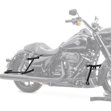 Захисна дуга Flat-Out + захисна дуга для кофрів Harley Davidson Touring 14-25, Craftride SC41.
