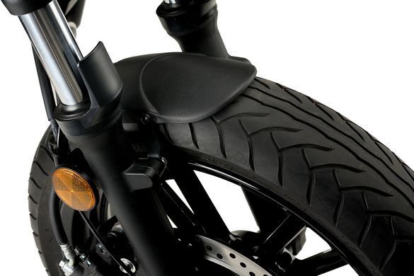 Переднее крыло Puig для KAWASAKI VULCAN S CAFE 2017-2020 черного цвета 3817N