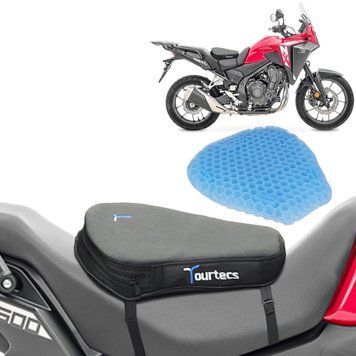 Гелева подушка Honda NX 500 24-25 Tourtecs Gel M чорна DPLS3