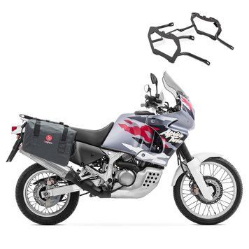 Сідельні сумки+багажник підходить для Honda Africa Twin XRV 750 93-03 Bagtecs WD1-S