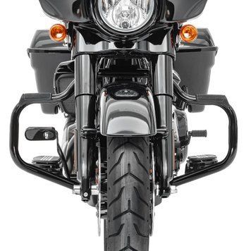 Захист двигуна до мотоцикла Harley Davidson Street Glide 09-22 Craftride Mustache чорного кольору.