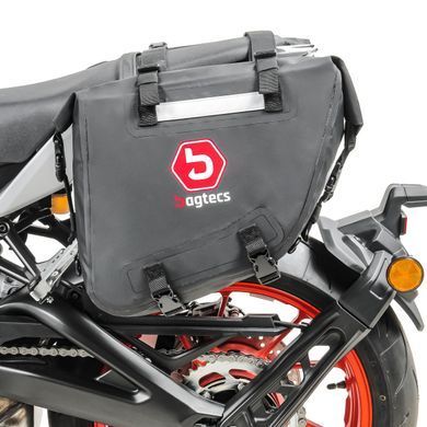 Мотоциклетні сідельні сумки з рулонною сумкою Bagtecs WP6+RB30, водонепроникний комплект 60 літрів