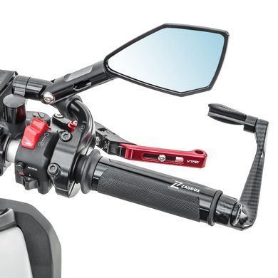 Дзеркало на кермо Tomahawk Set для Kawasaki Z 1000/900/650/300 та захист важеля X6 Zaddox S-I1