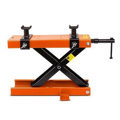 Мотоциклетный подъемник ConStands Mini-Lift ножничный домкрат до 500 кг оранжевого цвета