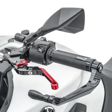 Дзеркало на кермо Tomahawk Set для Kawasaki Z 1000/900/650/300 та захист важеля X6 Zaddox S-I1