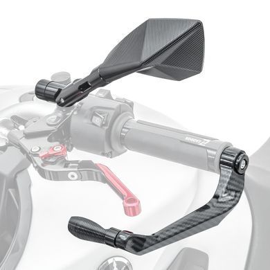 Дзеркало на кермо Tomahawk Set для Kawasaki Z 1000/900/650/300 та захист важеля X6 Zaddox S-I1