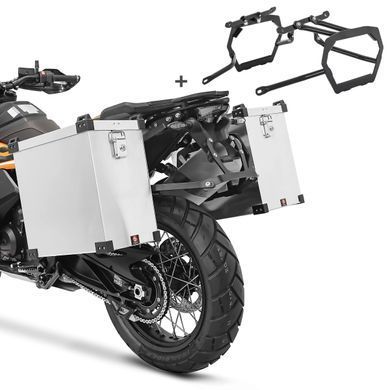 Комплект алюмінієвих кофрів для KTM 790 Adventure/R 19-25 Namib 40 л.