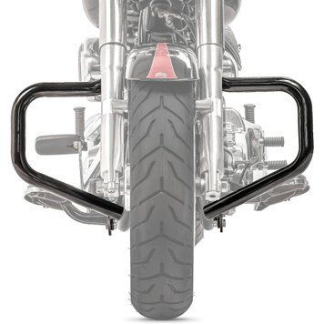Захисна дуга для мотоцикла Harley Davidson Heritage Softail Classic 00-17 чорного кольору Craftride.