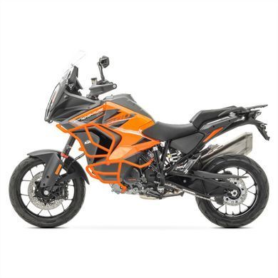 Комплект захисних дуг + фари для KTM 1290 Super Adventure R/S 21-24 Motoguard помаранчевий X21