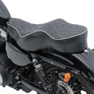 Двойное сиденье для Harley Davidson Sportster 04-20 место водитель пассажир DB1 Craftride