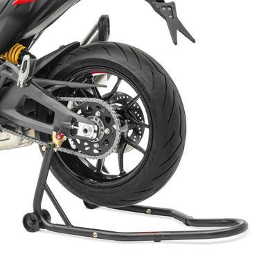 Подставка для заднего колеса Paddock Stand Dolly + гоночные адаптеры для призматического гнезда Motea Assen