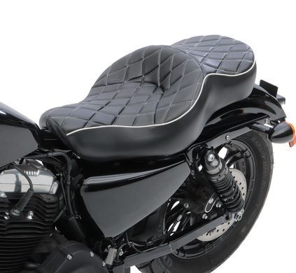 Двойное сиденье для Harley Davidson Sportster 04-20 место водитель пассажир DB1 Craftride
