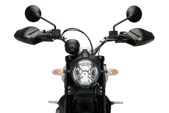 Захист рук Puig для DUCATI SCRAMBLER 1100 DARK PRO 2021 матово-чорного кольору 20509J