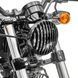 Світлодіодна фара з решіткою 5,75 дюйми для Harley Sportster 883 R Roadster 04-15 Craftride, чорна