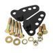 Комплект для занижения задней подвески на 1-3 дюйма для Harley Touring 02-17 Lowering Craftride