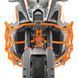 Комплект захисних дуг + фари для KTM 1290 Super Adventure R/S 21-24 Motoguard помаранчевий X21