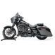 Сиденье для Harley Street Glide 09-22 Craftride RH3 черно-белое