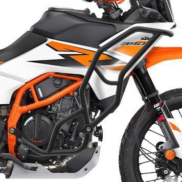 Захисні дуги, сумісні з KTM 390 Adventure X/R 2025, Motoguard KT68 чорна DPL1