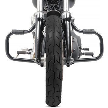 Захисні дуги Harley Davidson Dyna Fat Bob 08-17 Craftride Mustache чорний