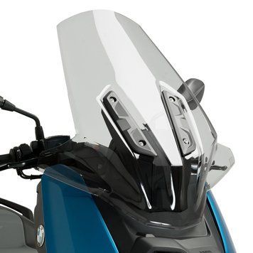 Вітрове скло V-Tech Line Touring Puig сумісне з BMW C400X 18-22 димчасте/тоноване Puig 20732h