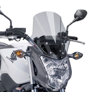 Вітрове скло для Honda NC 750 S / 700 S 12-20 димчасто-сіре Вітрове скло Puig 5991H