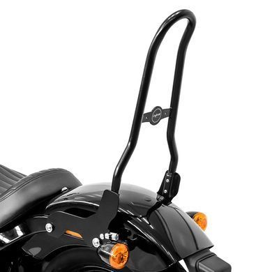 Спинка Harley Softail Street Bob 18-25 Craftride Fast Rider-L з багажною полицею чорного кольору