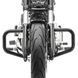Защитная дуга Craftride Mustache Harley Davidson Softail 18-25 в черном цвете, Черный