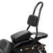 Спинка Harley Softail Street Bob 18-25 Craftride Fast Rider-L з багажною полицею чорного кольору